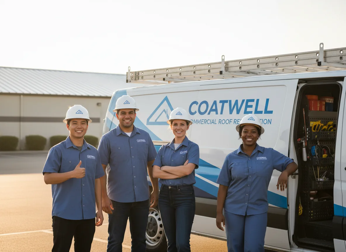 Commercial roof coating company in Clarissa, MN